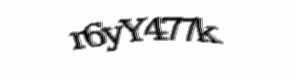 Security check image, please type the characters shown